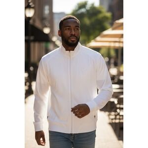 Nike Men's Kobe Dri-FIT Jacket 2XL White FZ0936-100 Mamba‎ Basketball Zip